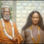 Two spiritual saints standing in image.