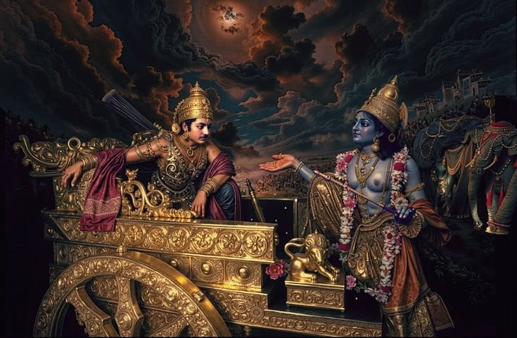 shri Krishna Bhagavad Gita.