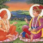 Saint meeting king image