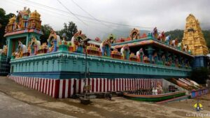 Colorful South Indian temple picture