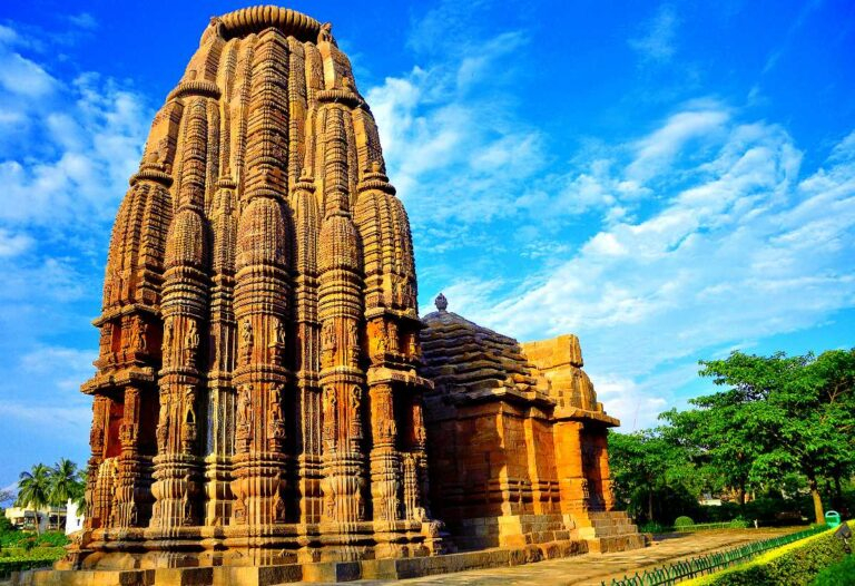 Rajarani Temple golden view