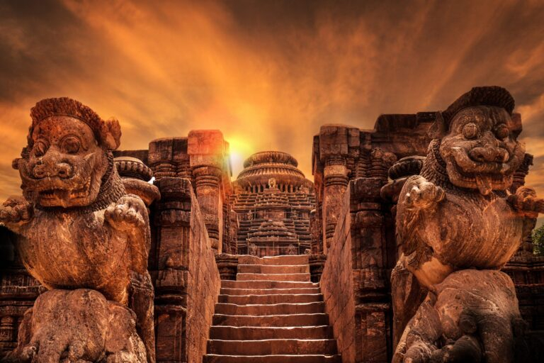 Ancient Konark Sun Temple photo