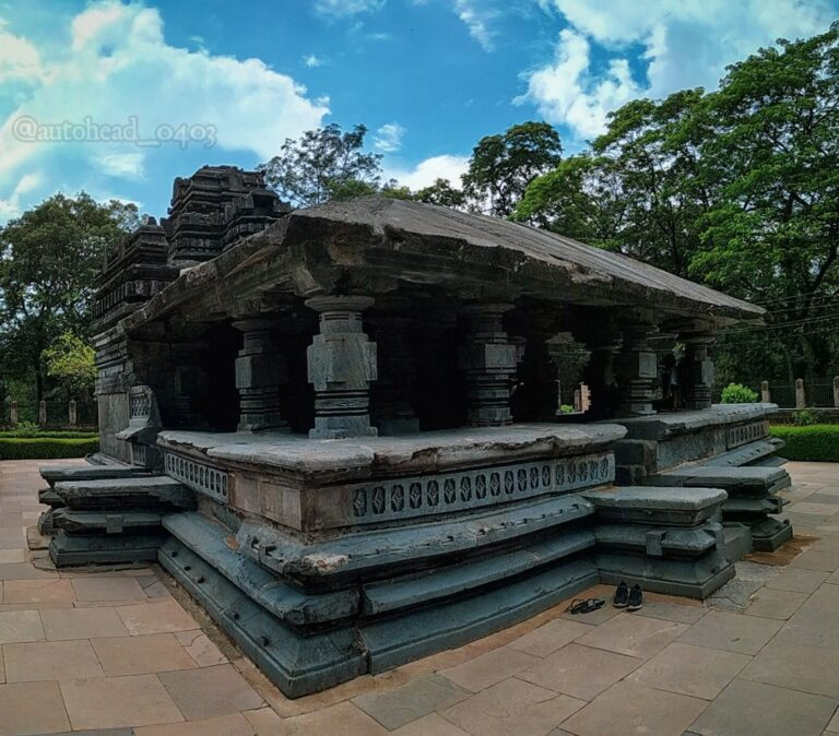 Ancient stone temple structure picture.