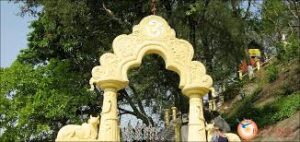 Umananda Temple entrance photo