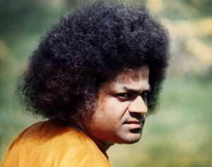 Portrait of Sathya Sai Baba