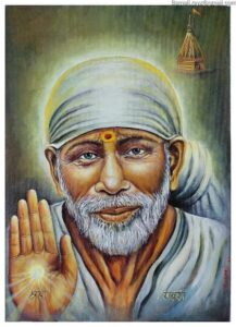 Shirdi Sai Baba blessing image