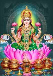 Goddess Lakshmi idol image