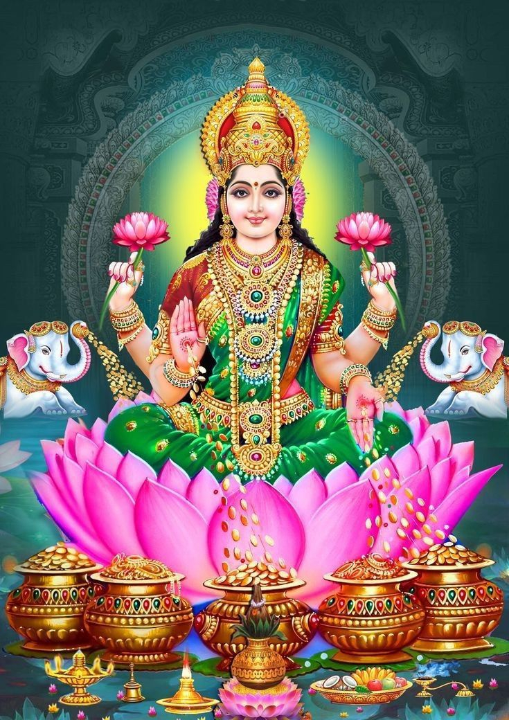 Goddess Lakshmi idol image
