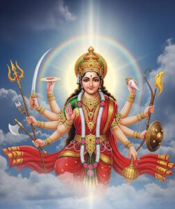 Goddess Durga divine form image