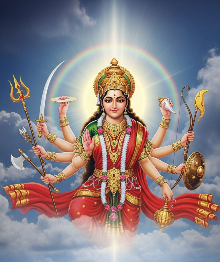 Goddess Durga divine form image