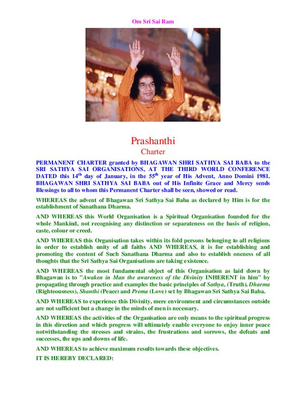 Guidelines for devotees & samithis