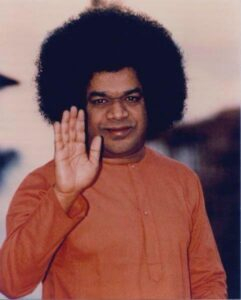 Sri Sathya Sai Baba blessing photo
