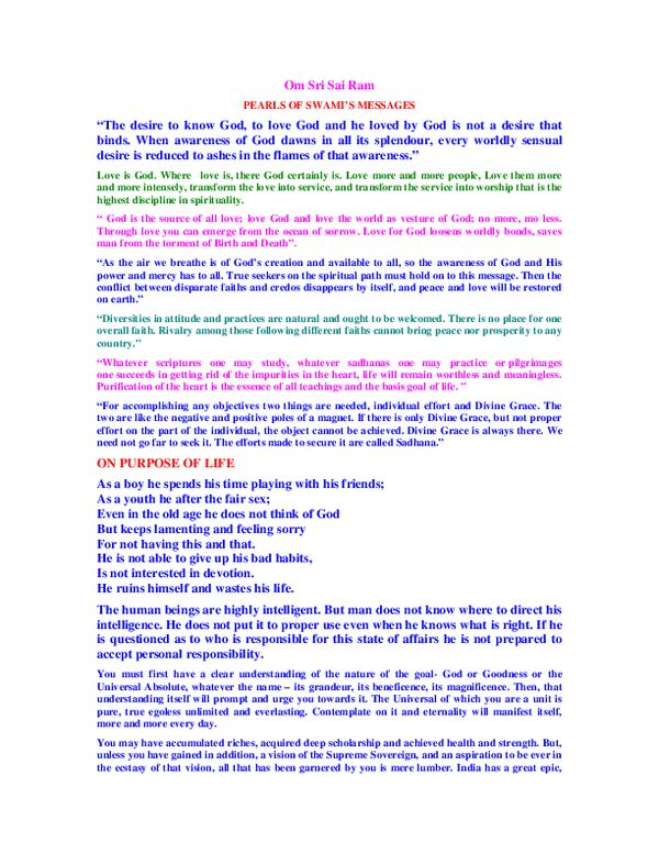 Pearls of swamis msg -1