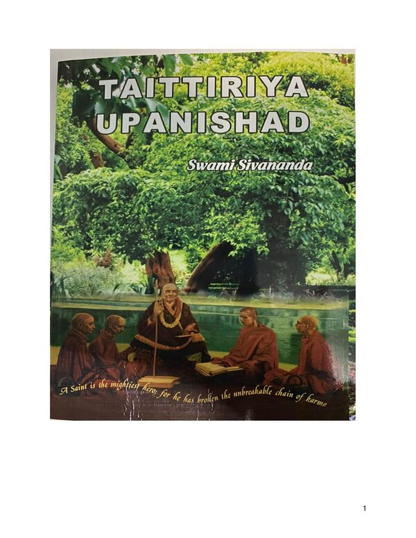 TAITTIRIYA-UPANISHAD