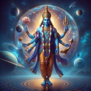 Cosmic Vishnu universal form image