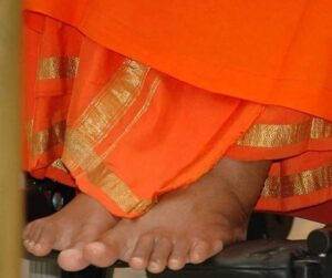 Sathya Sai Baba sacred feet image