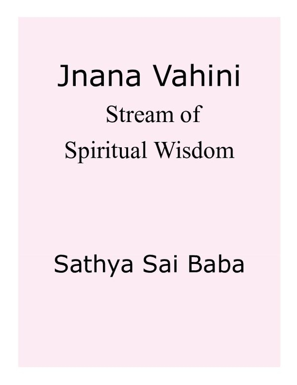 jnana-vahini