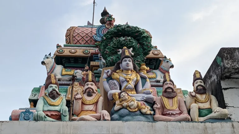 Lord Shiva family temple sculpture image