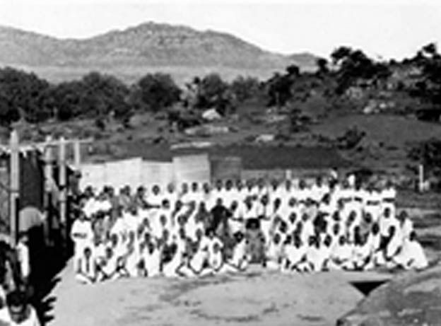 Bhagwan Shri Sathya Sai Baba radiant temple portrait image