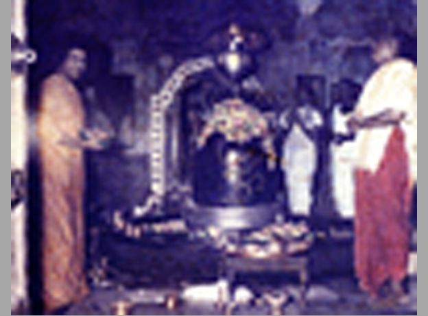 Shri Sathya Sai Baba serene spiritual temple image