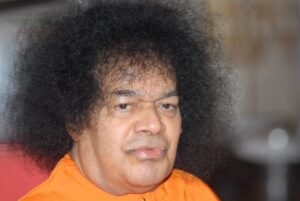 Sri Sathya Sai Baba divine portrait image