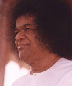 Shri Sathya Sai Baba serene spiritual blessing image