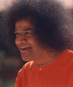 Shri Sathya Sai Baba serene spiritual blessing image