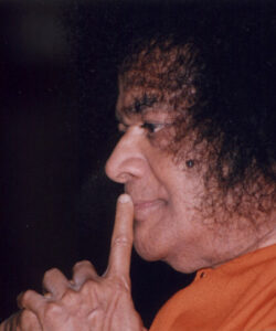 Shri Sathya Sai Baba sacred smiling divine image