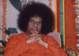 Shri Sathya Sai Baba sacred devotional bhajan image