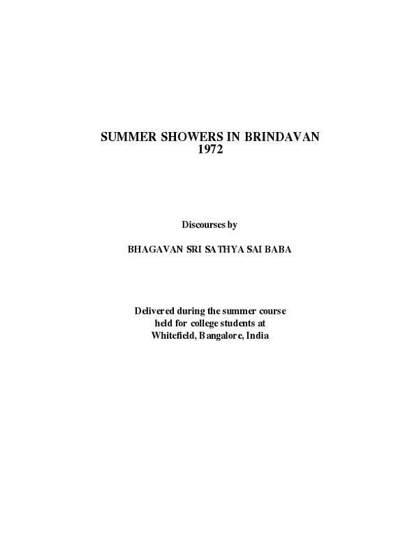 Summer Showers in (1972)