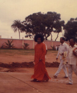 Shri Sathya Sai Baba sacred smiling radiant image