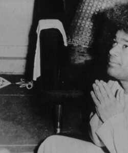 Bhagwan Shri Sathya Sai Baba peaceful guiding presence image