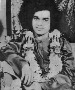 Bhagwan Shri Sathya Sai Baba peaceful devotional gathering photo