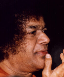 Shri Sathya Sai Baba sacred compassionate darshan image