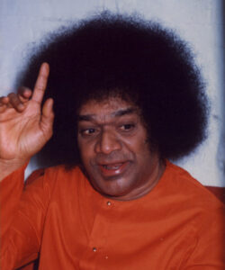Shri Sathya Sai Baba divine spiritual teaching picture