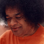 Shri Sathya Sai Baba divine smiling sacred portrait