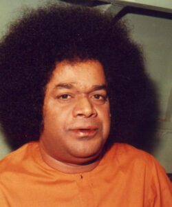 Shri Sathya Sai Baba sacred darshan peaceful picture