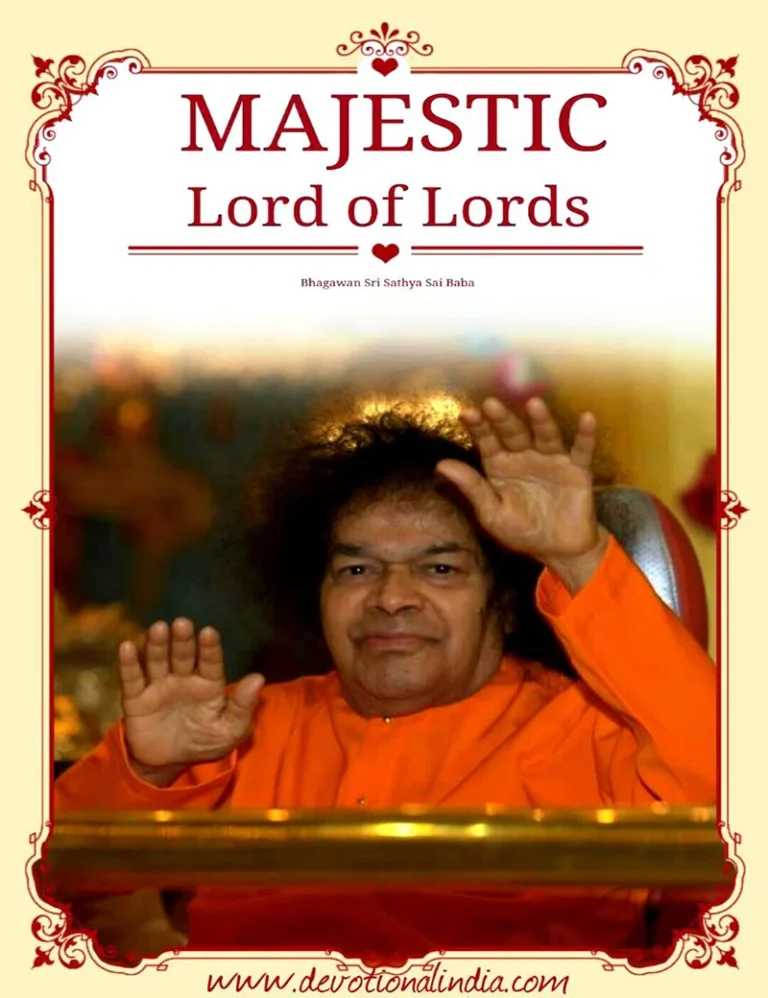 Shri Sathya Sai Baba sacred compassionate darshan photo