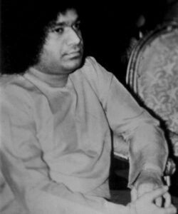 Shri Sathya Sai Baba sacred smiling divine image