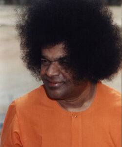 Shri Sathya Sai Baba sacred devotional singing image