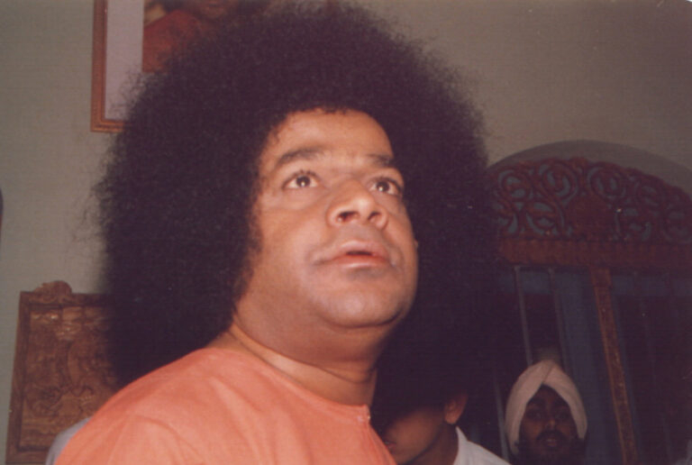 Bhagwan Shri Sathya Sai Baba sacred divine portrait image