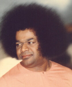 Shri Sathya Sai Baba sacred compassionate darshan image