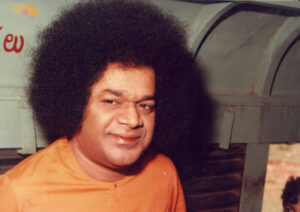 Bhagwan Shri Sathya Sai Baba divine ashram portrait picture