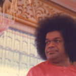 Bhagwan Shri Sathya Sai Baba serene spiritual blessing image