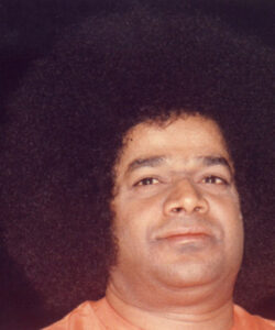 Shri Sathya Sai Baba divine smiling sacred portrait