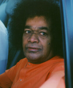 Shri Sathya Sai Baba serene spiritual temple image