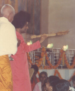 Shri Sathya Sai Baba sacred devotional bhajan image