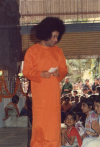 Bhagwan Shri Sathya Sai Baba serene compassionate portrait image
