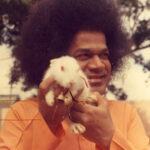 Shri Sathya Sai Baba serene spiritual temple image