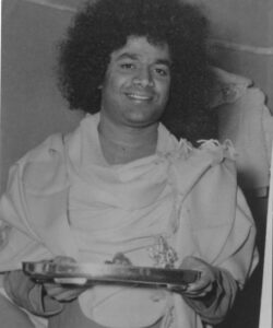 Shri Sathya Sai Baba tranquil divine blessing photo